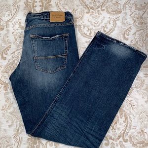 Abercrombie and Fitch Men’s Jeans (Kilburn Low Rise Boot) 34 x 34